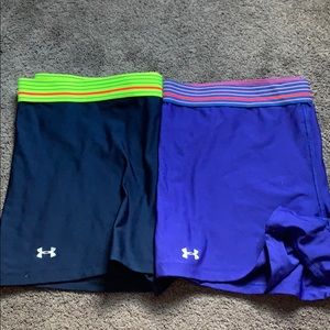 BUNDLE under armour spandex